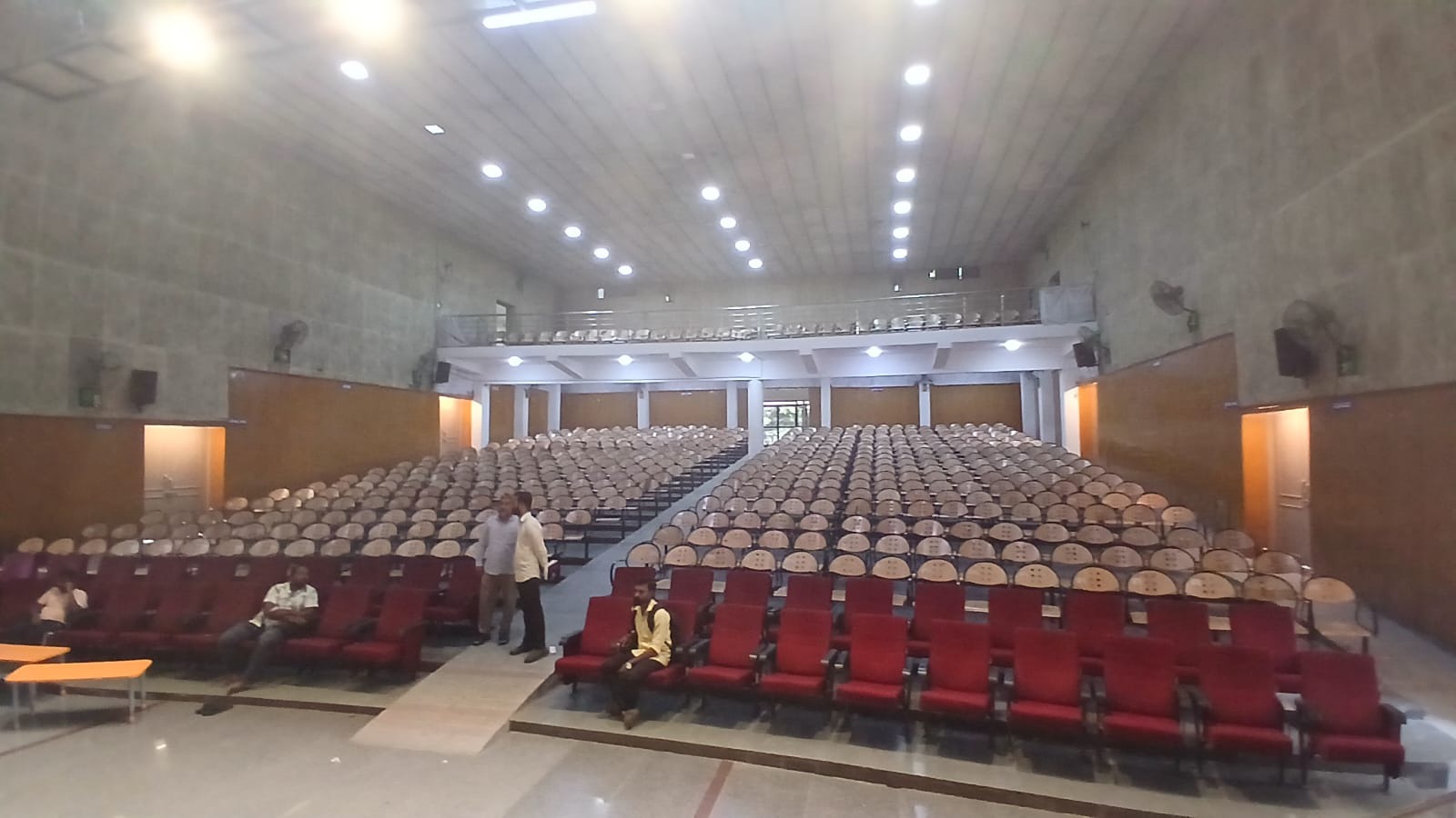 Auditorium lighting and sound installation · Bijapura, Karnataka