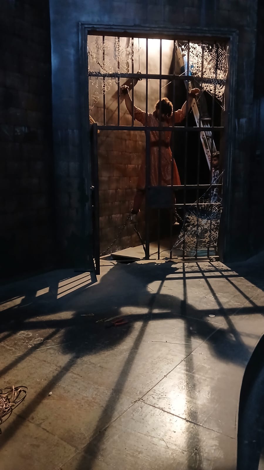 A scary ride at a major Indian theme park